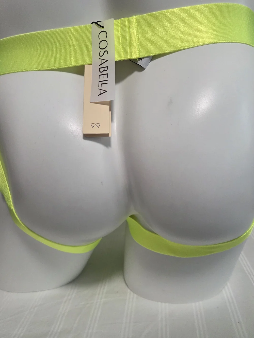 Cosabella Neon Yellow Jockstrap Brief